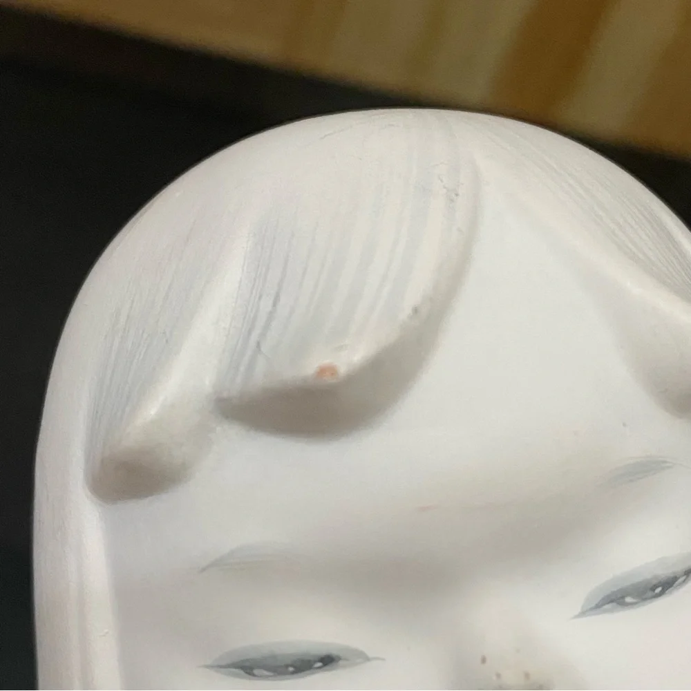 Japanese Hakata Doll Ceramic Geisha 9” Figurine